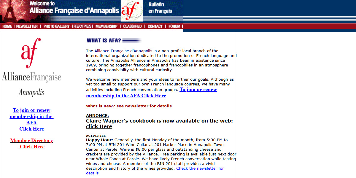 Alliance Francaise dâ€™Annapolis