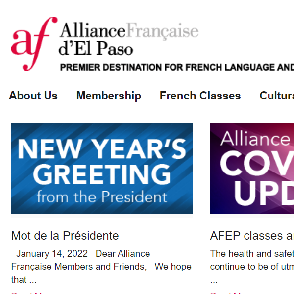 French Nonprofits Near Me - Alliance Francaise d’El Paso