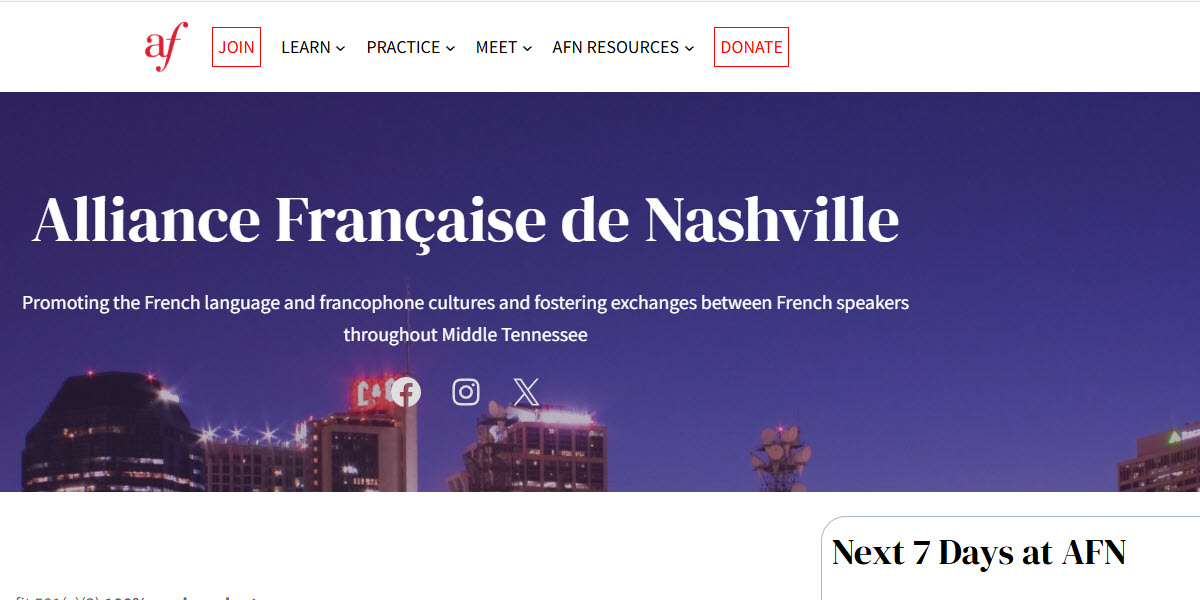 Alliance Francaise de Nashville