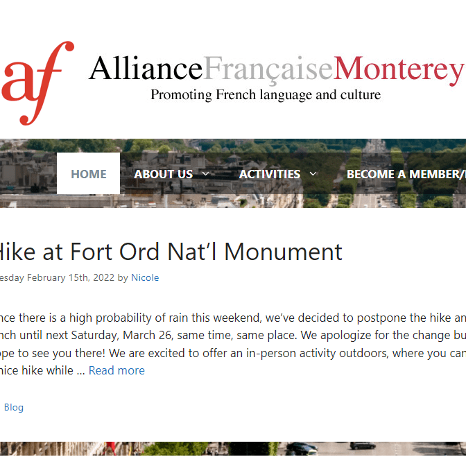 French Organization Near Me - Alliance Francaise de la Peninsule de Monterey