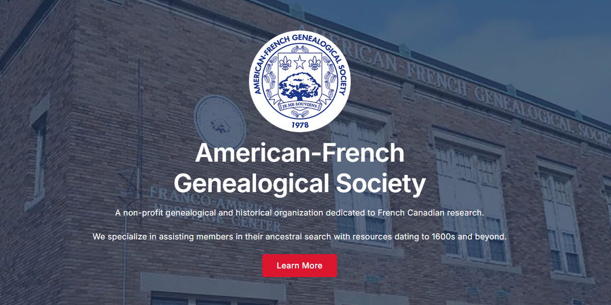 American-French Genealogical Society