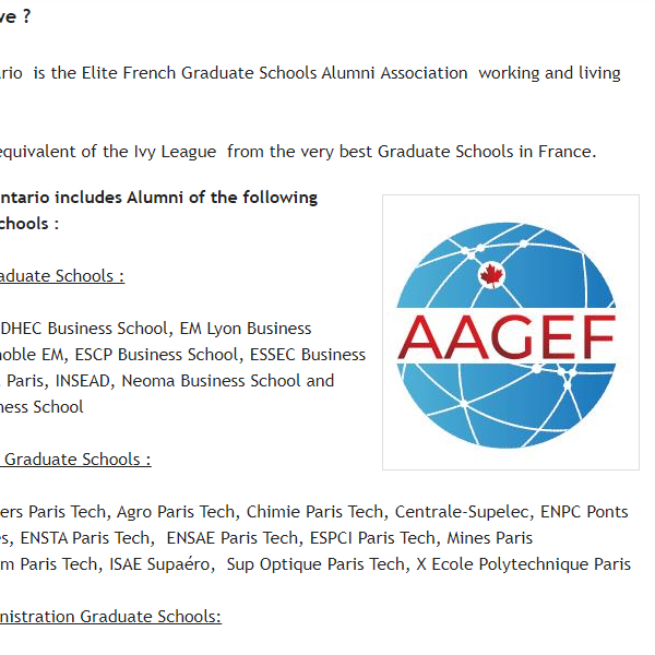 French Category Near Me - French Grandes Ecoles Alumni Association Ontario