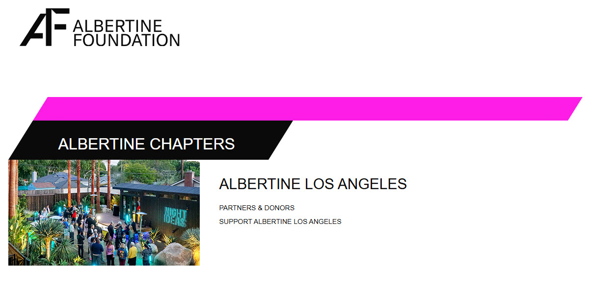 Los Angeles Chapter of Albertine Foundation